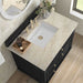 Lorelai 36" Single Vanity in Black Onyx With Tajnar Eclos Top