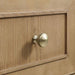 Lorelai 36" Single Vanity in Light Natural Oak Champagne Brass Knob