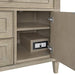 Lorelai 36" Single Vanity in Whitewashed Oak One 120 Volt With USB Ports