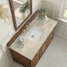 Lorelai 48 Inch Single Vanity in Mid Century Acacia With Tajnar Eclos Top
