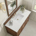 Lorelai 48" Single Vanity in Mid Century Walnut With Lime Delight Silestone Top