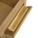Lorelai 60 Inch Double Vanity in Light Natural Oak Tip Out Drawers