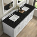 Lorelai 72 Inch Double Vanity in Bright White With Phantome Eclos Top