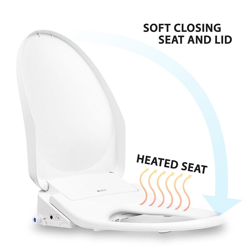 lotus ats 850re bidet toilet seat soft closing seat and lid