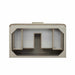 Lucian 36 Inch Double Vanity in Pebble Oak Top View