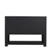 Lucian 48" Single Vanity in Carbon Oak Back View