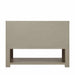 Lucian 48" Single Vanity in Pebble Oak Back View