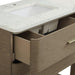 Lucian 72" Double Vanity Up Close With Victorian Silver Top