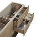 Lucian 72 Inch Double Vanity in Pebble Oak With Premium Undermount Drawer Glides