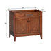 Madison 36 inch Single Vanity Tobacco Cabinet Only Dimension