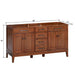 Madison 60 Single Vanity Tobacco Cabinet Only Dimension