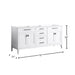 Madison 72 Double Vanity White Cabinet only Dimension