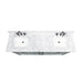 Madison 72 Double Vanity White Smoke Green in Carrara White Marble