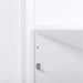 Madison 72 inch Double Vanity White Cabinet only adjustable interior shelves