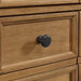 Malibu 36" Single Vanity Amber Birch Matte Black Hardware