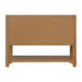 Malibu 48" Single Vanity Amber Birch Back View