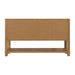 Malibu 60 Single Vanity Amber Birch Back View