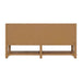 Malibu 72" Double Vanity Amber Birch Back View