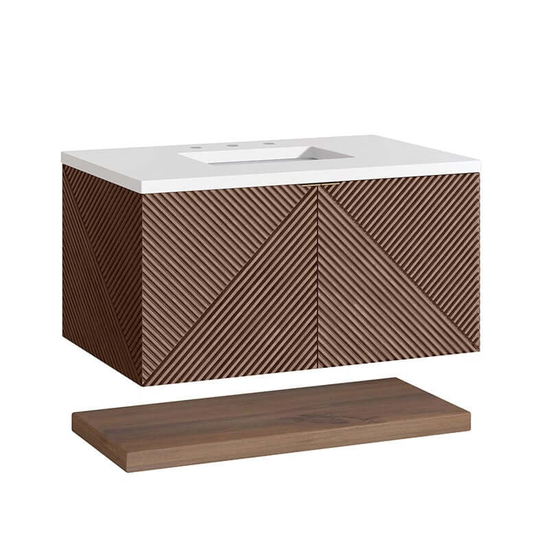 Marcello 36 Single Vanity Corner View