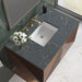 Marcello 36" Single Vanity Parisien Bleu Silestone Top