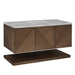 Marcello 48" Single Vanity Chestnut Victorian Silver Silestone Top