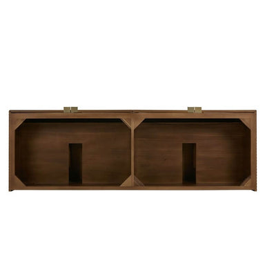 Marcello 72" Single Vanity Chestnut Top View
