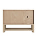 Marigot 48 Inch Single Vanity in Sunwashed Oak Back View