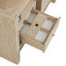 Marigot 48 Inch Single Vanity in Sunwashed Oak Drawer Open