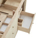 Marigot 72" Double Vanity in Sunwashed Oak Drawer Boxes Feature English Dovetail Joinery
