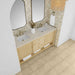 Marigot 72 Inch Double Vanity in Sunwashed Oak With Eternal Marfil Silestone Top