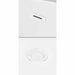 Melody 60" Freestanding Acrylic White Bathtub With Shiny White Trim No Faucet Pop Up Drain and Overflow Plate