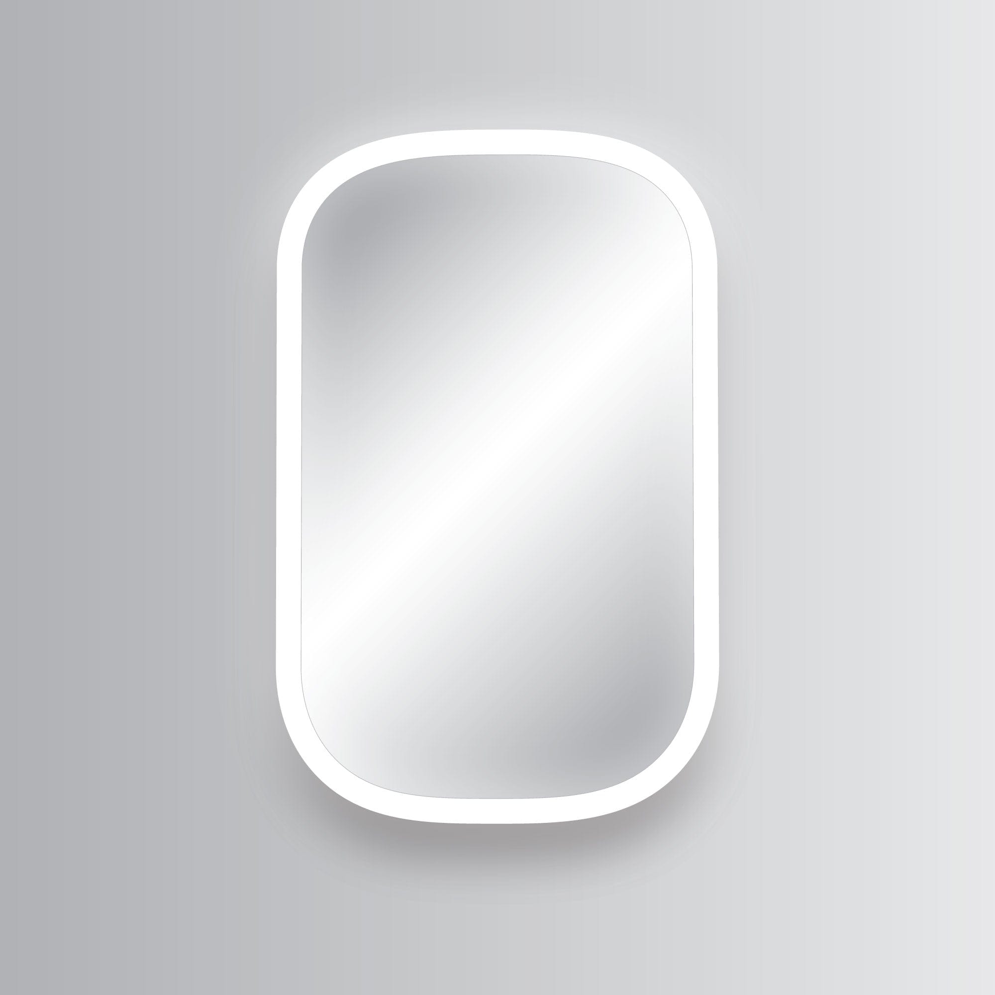 Modern Mirrors Meridian Lighted Bathroom Vanity Mirror
