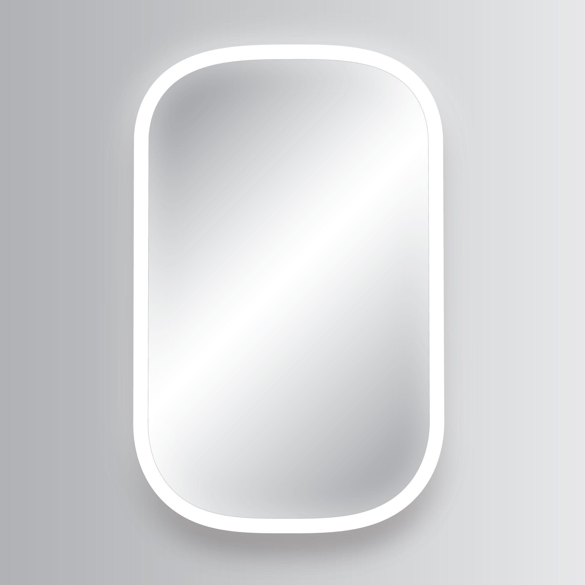 Modern Mirrors Meridian Lighted Bathroom Vanity Mirror