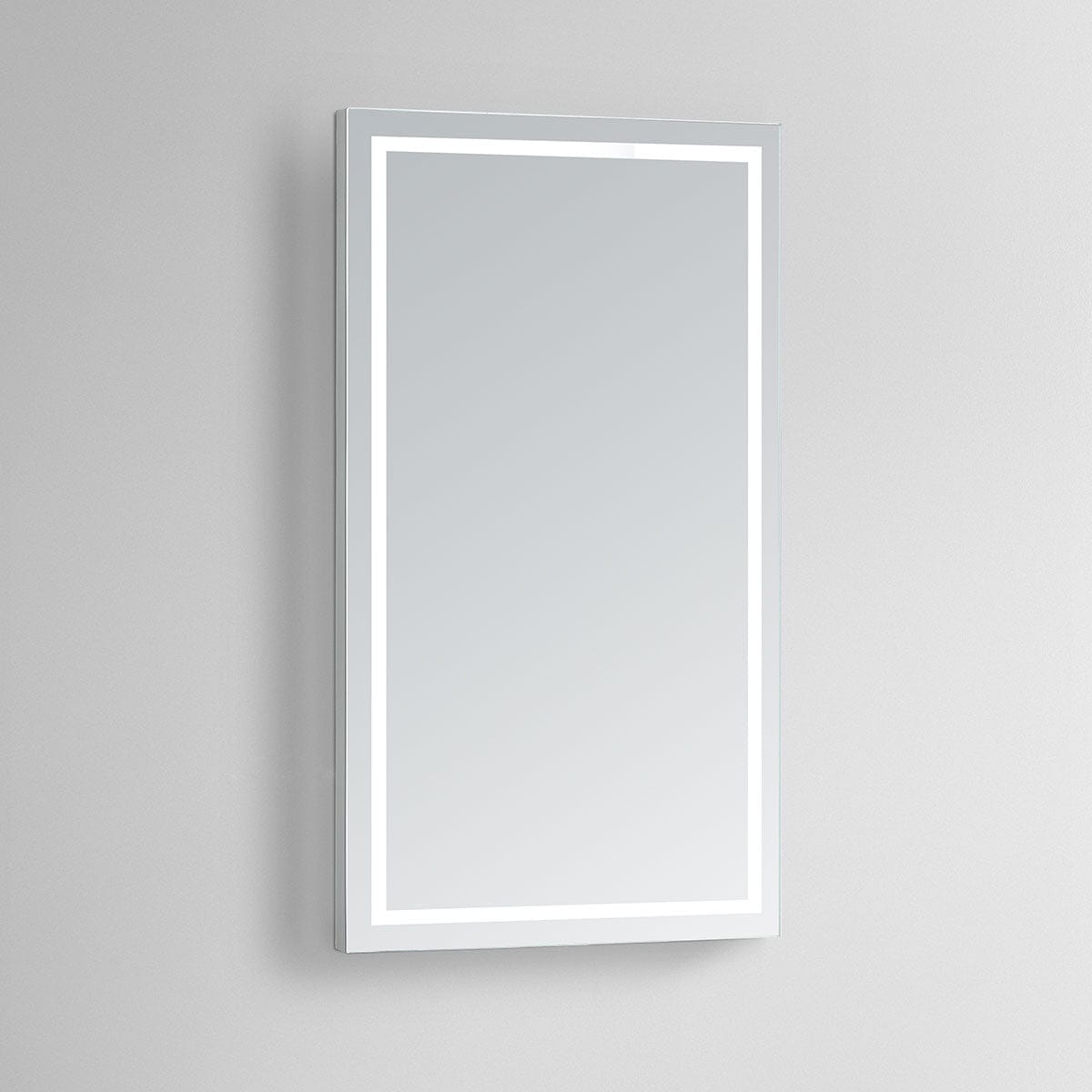Modern Mirrors Aura Lighted Bathroom Vanity Mirror