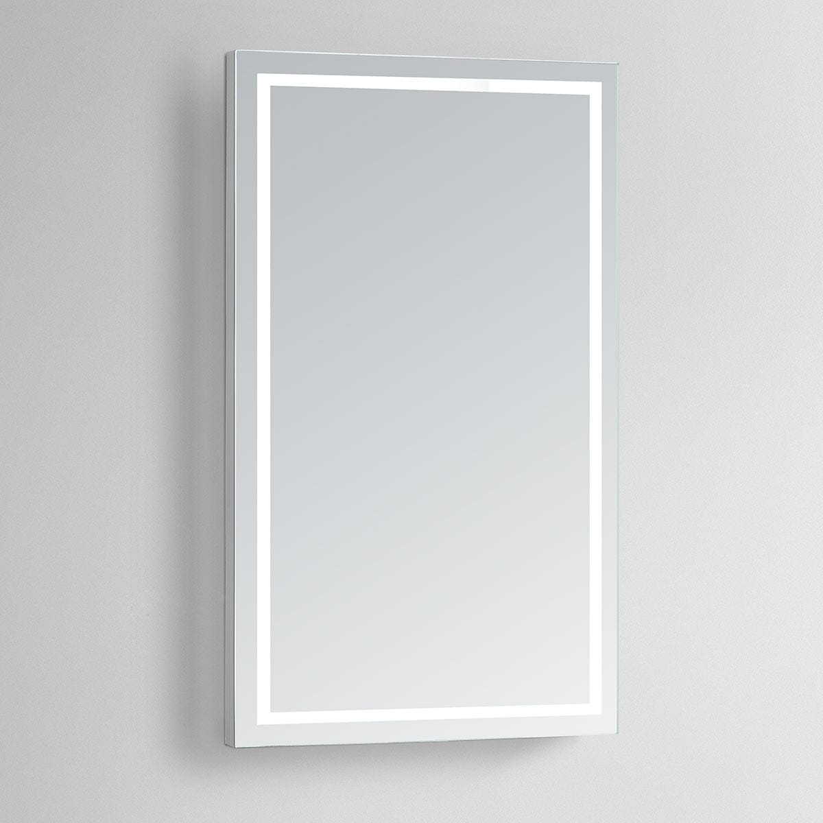 Modern Mirrors Aura Lighted Bathroom Vanity Mirror