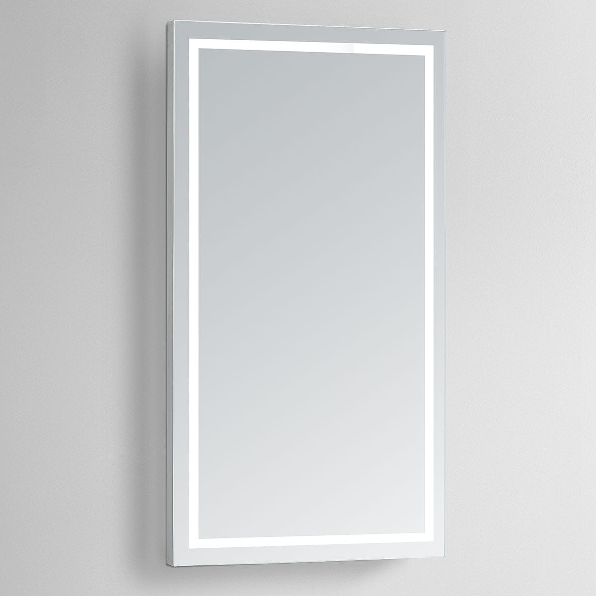 Modern Mirrors Aura Lighted Bathroom Vanity Mirror