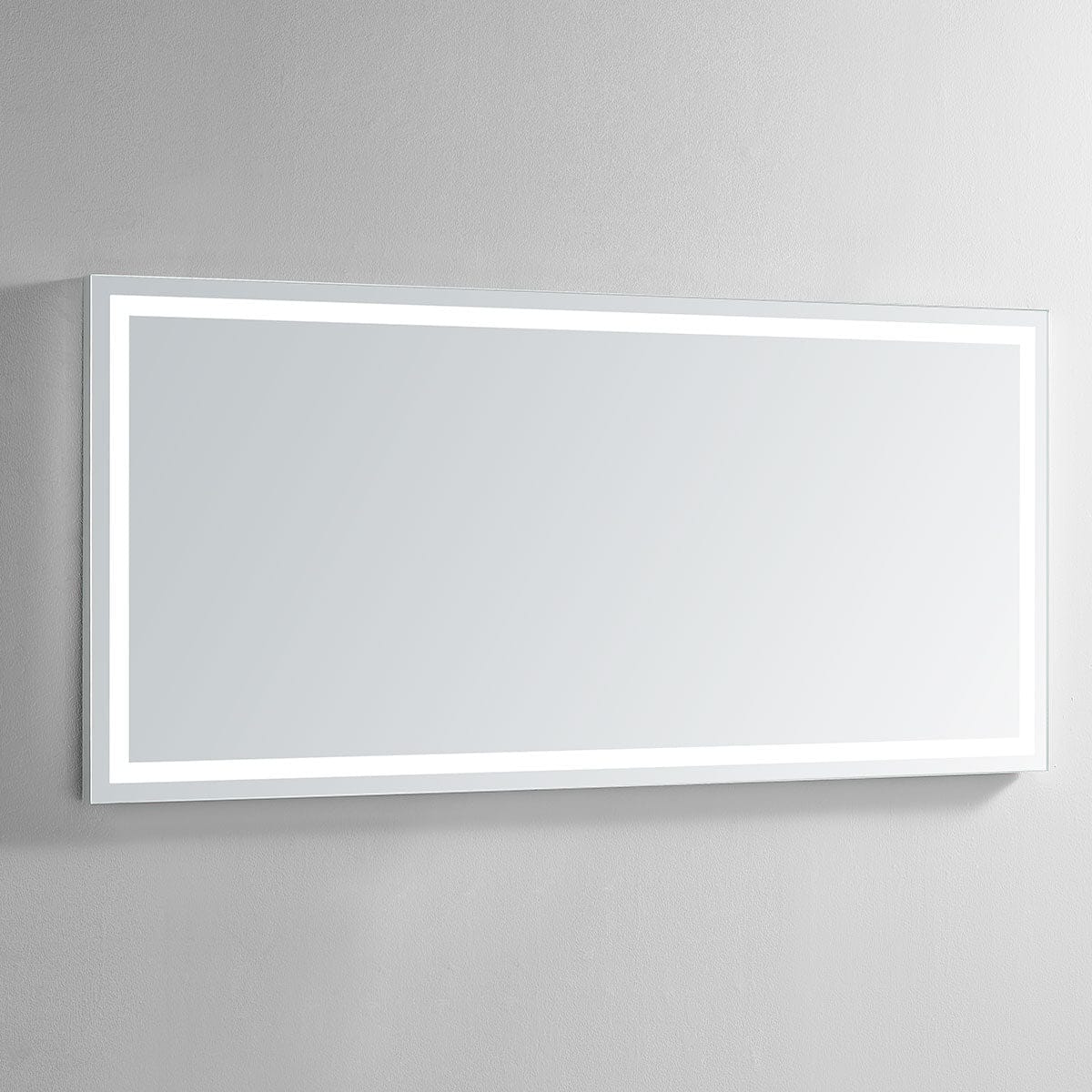 Modern Mirrors Aura Lighted Bathroom Vanity Mirror