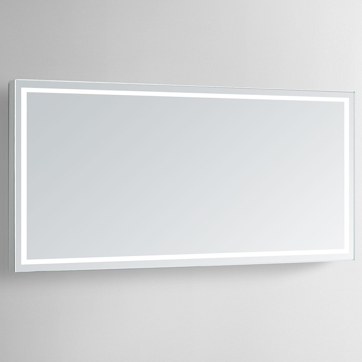 Modern Mirrors Aura Lighted Bathroom Vanity Mirror