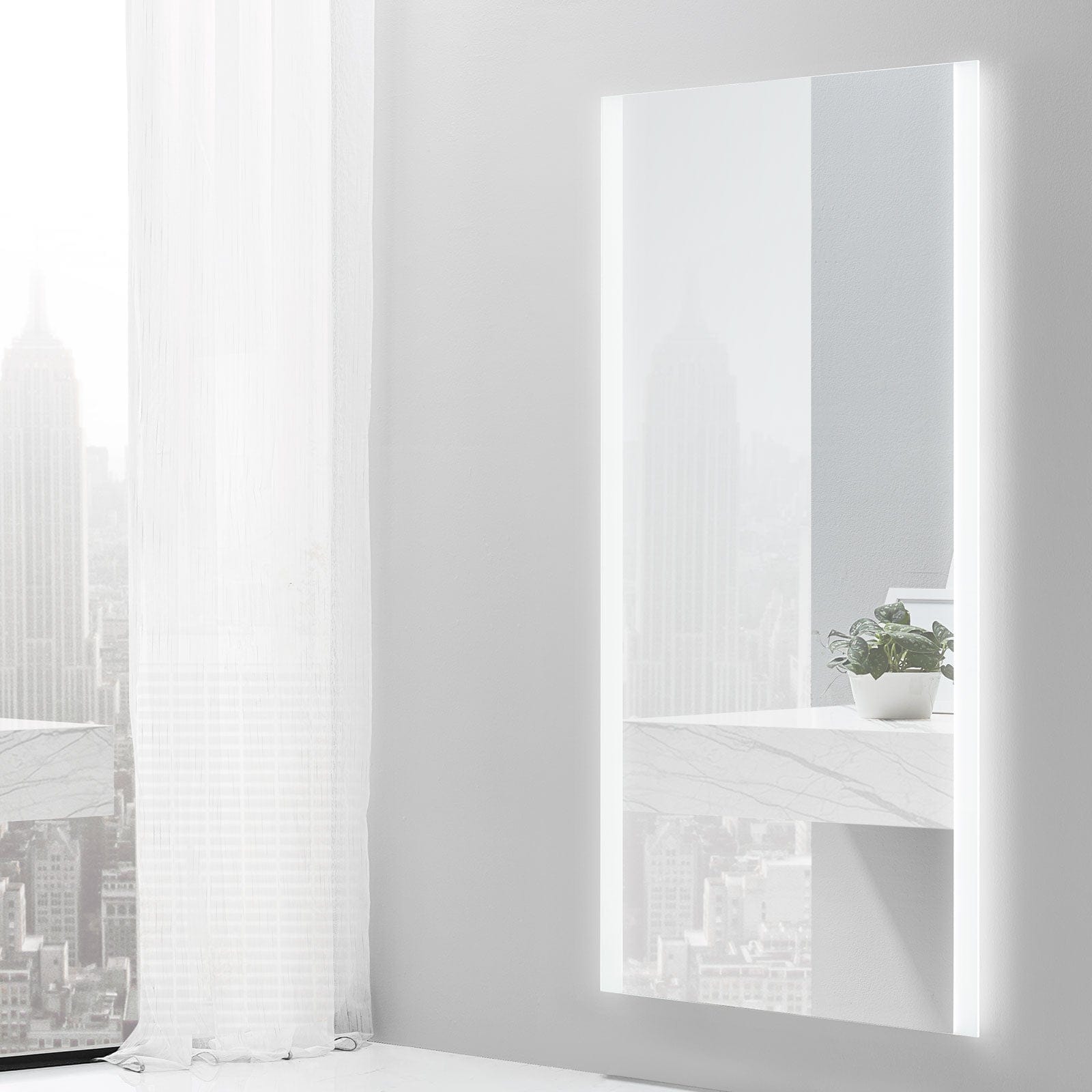 Modern Mirrors Carina Lighted Bathroom Vanity Mirror