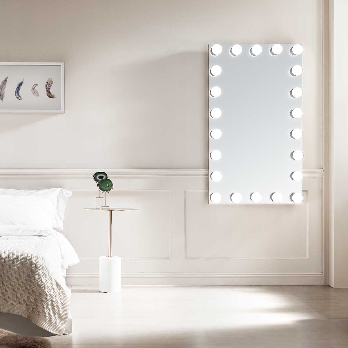 Modern Mirror Galaxy 28 Lighted Hollywood Vanity Mirror — Premier Bidets