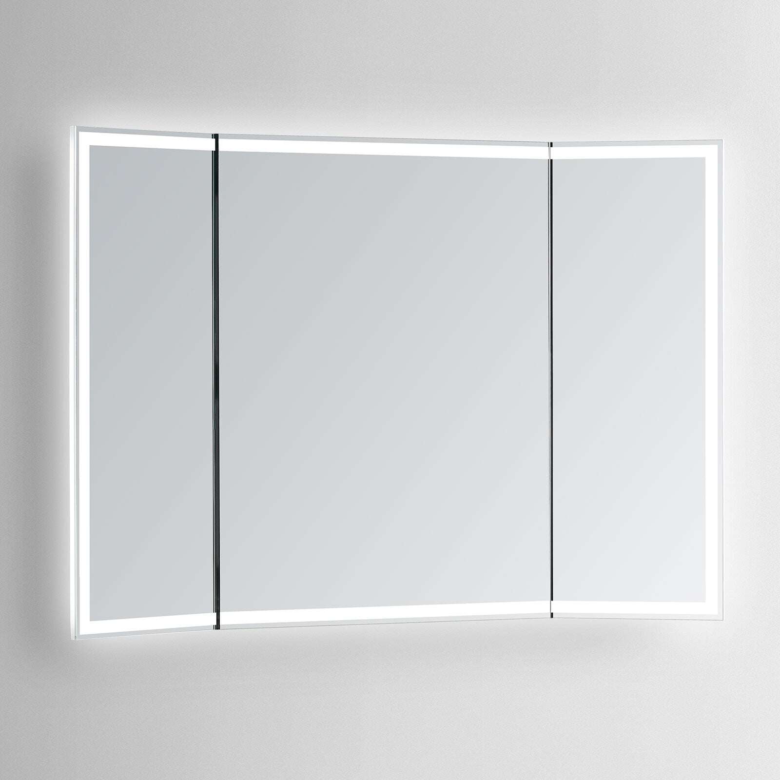 Modern Mirrors Stella Trifold Lighted Bathroom Vanity Mirror
