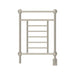 Model T-2536 8 Bar Hardwired Towel Warmer Brushed Nickel Front View