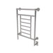 Model T-2536 8 Bar Hardwired Towel Warmer Polished Nickel Front View