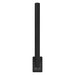 Modello I Round 20 Hardwired Single Bar Matte Black Vertical Front View