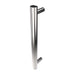 Modello I Round 20 Hardwired Single Bar Polished Stainless Vertical Side View