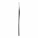 Modello I Round 40 Hardwired Single Bar Brushed Stainless Vertical Front View