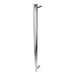 Modello I Round 40 Hardwired Single Bar Polished Stainless Vertical Side View