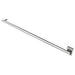 Modello I Round 59 Hardwired Single Bar Brushed Stainless Horizontal Side View