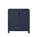 Modero 30 Single Vanity Navy Blue Cabinet Only