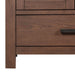 Modero 36 Single Vanity Mocha Oak Cabinet Only Base